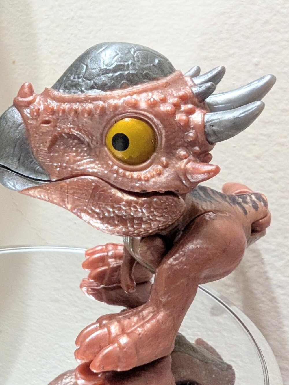 Jurassic World Stygimoloch Stiggy Snap Squad Metallic Figure Mattel
